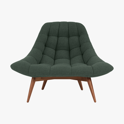 Made.com Kolton Accent Armchair, Woodland Green