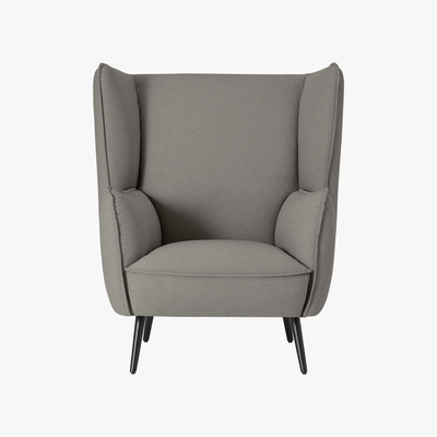 Made.com Linden Accent Armchair, Flavio Grey