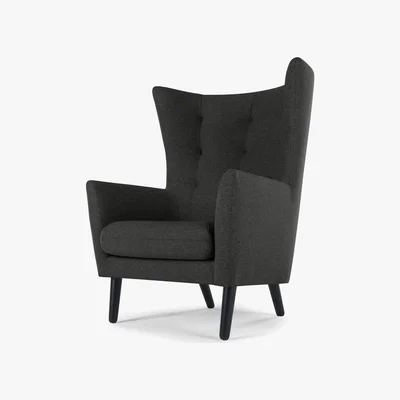 Made.com Dolton Accent Armchair, Hudson Grey