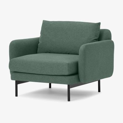 Made.com Miro Armchair, Bay Green