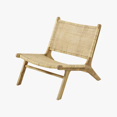 Maisons du Monde Rattan Wicker Armchair Ticao