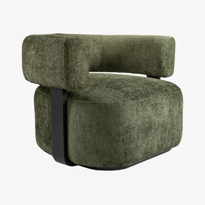 My Furniture Pax Accent Chair - Forest Green