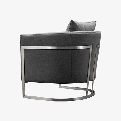 My Furniture Bonetti Armchair Slate Grey