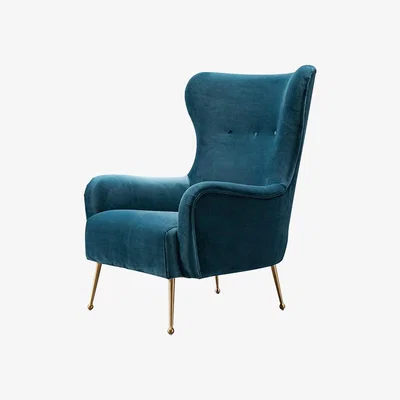 My Furniture Claridge Armchair Navy Blue