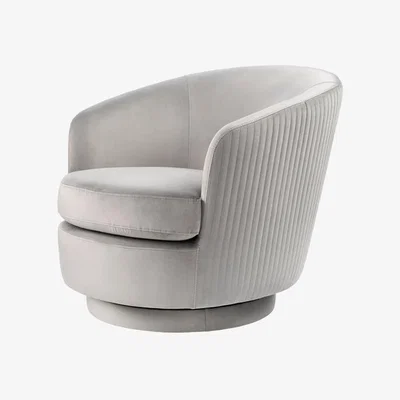My Furniture Melville Swivel Chair – Dove Grey