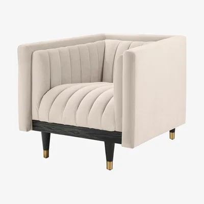My Furniture Metz Armchair - Chalk