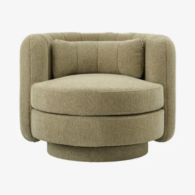My Furniture Calvin Swivel Armchair - Pistachio