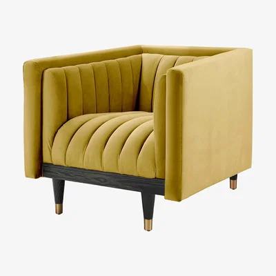 My Furniture Metz Armchair - Olive