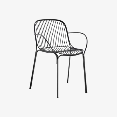 Made in Design HiRay Armchair metal black / Metal - Kartell