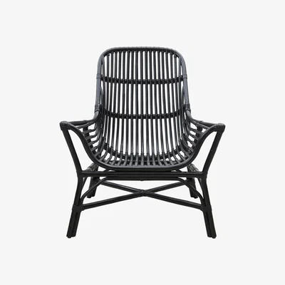 Made in Design Colony Armchair - / Rattan by House Doctor Black