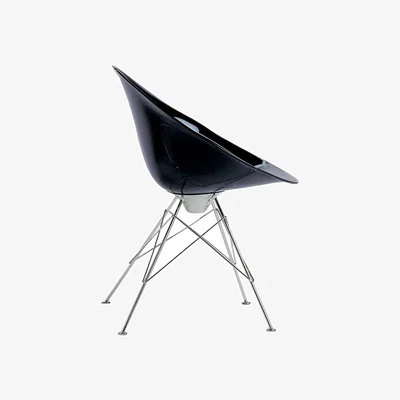 Made in Design Ero/S/ Armchair plastic material black Polycarbonate - Kartell