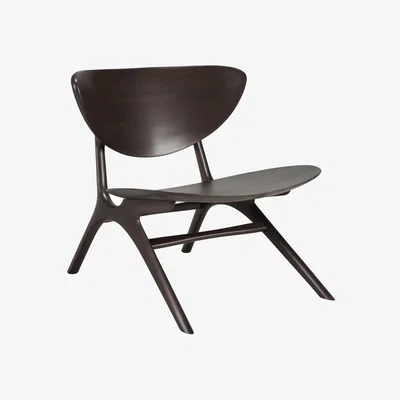 Made in Design Eye Low armchair natural wood / Solid mahogany - Ethnicraft