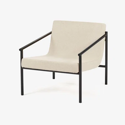 Made in Design Curve Padded armchair by Serax White/Beige