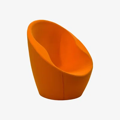 Made in Design Ouch Padded armchair by Casamania Orange