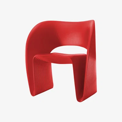 Made in Design Raviolo Armchair - Plastic by Magis Red