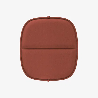 Made in Design Seat cushion textile red / For the HiRay low armchair - Recycled - Kartell