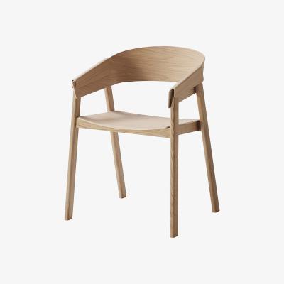 Made in Design Cover Armchair - Wood by Muuto Natural wood