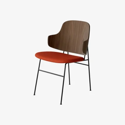 Made in Design The Penguin (1953) Armchair textile natural wood / Padded seat - Fabric - Audo Copenhagen