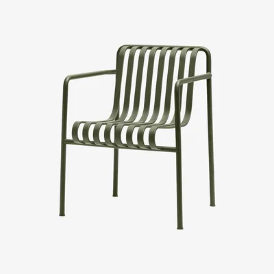 Made in Design Palissade Dining Armchair - Large - R & E Bouroullec by Hay Green
