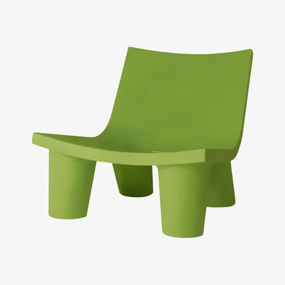 Made in Design Low Lita Low armchair by Slide Green