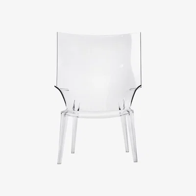 Made in Design Uncle Jim Armchair by Kartell Transparent
