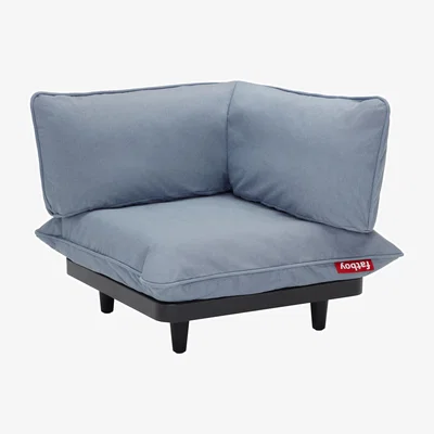 Made in Design Paletti Corner Padded armchair textile blue - Fatboy