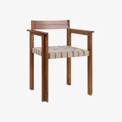 Made in Design Symmetry Armchair natural wood - Frama