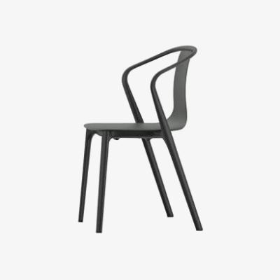 Made in Design Belleville Armchair - / Plastic by Vitra Grey