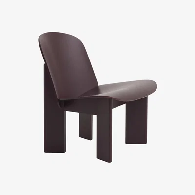 Made in Design Chisel Armchair wood red - Hay