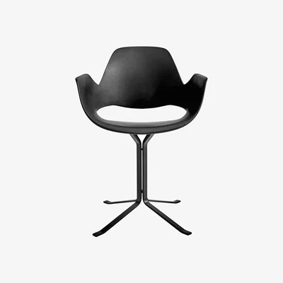 Made in Design Armchair Falk plastic material / Recycled household waste - Base, legs - Houe