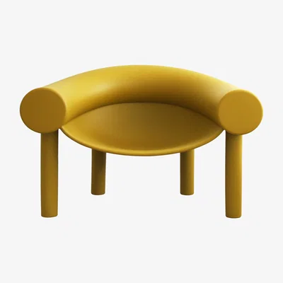 Made in Design Sam Son Low armchair - Plastic by Magis Yellow