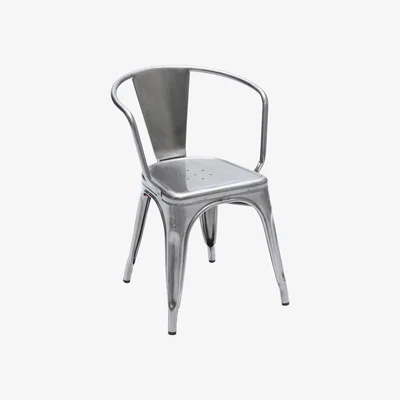 Made in Design A56 Armchair - Steel / Indoor by Tolix Metal