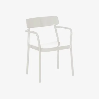 Made in Design Grace Stackable armchair - Metal by Emu White
