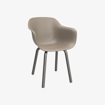 Made in Design Substance Armchair - Polypropylene & metal feet by Magis Beige/Metal