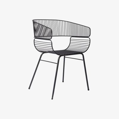 Made in Design Trame Armchair - Metal by Petite Friture Black