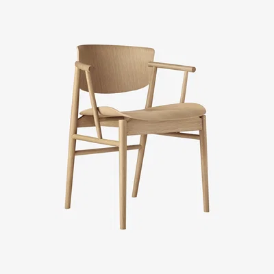 Made in Design N01 Armchair - / Bois naturel by Fritz Hansen Natural wood