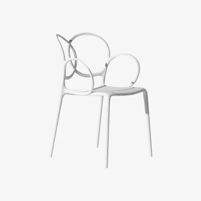 Made in Design Sissi Stackable armchair - Outdoor by Driade White