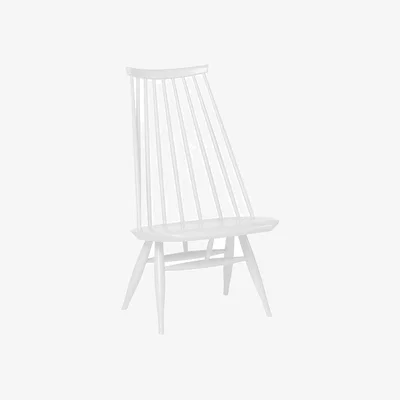 Made in Design Mademoiselle Lounge Armchair wood white / Ilmari Tapiovaara, 1956 - ARTEK