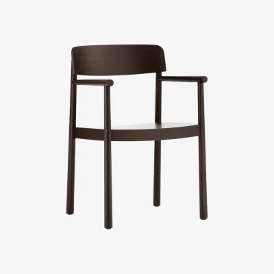 Made in Design Timb Armchair wood brown - Normann Copenhagen