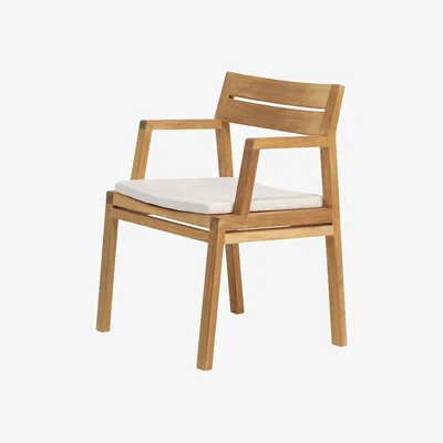 Made in Design Costes Armchair natural wood / Teak - Ethimo