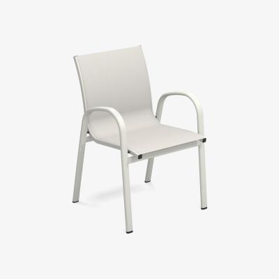 Made in Design Holly Stackable armchair - / Fabric by Emu White