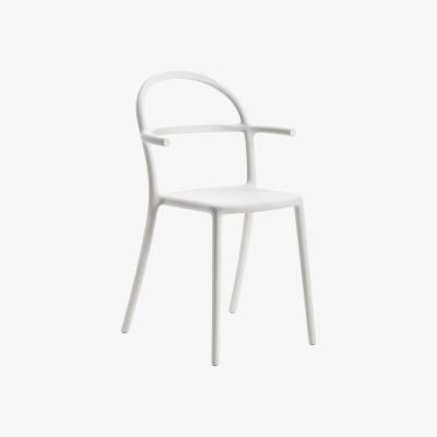 Made in Design Generic C Stackable armchair - / Polypropylene by Kartell White