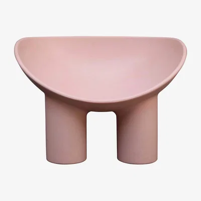 Made in Design Roly Poly Armchair - / Polyethylene by Driade Pink