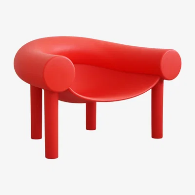Made in Design Sam Son Low armchair - Plastic by Magis Red