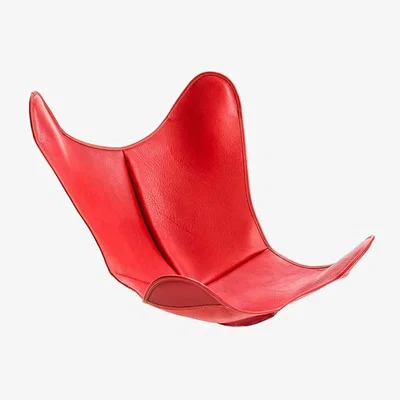 Made in Design Accessory leather red / AA Armchair Cover - Buffalo Leather - AIRBORNE