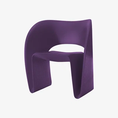 Made in Design Raviolo Armchair - Plastic by Magis Purple