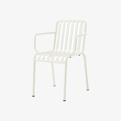 Made in Design Palissade Stackable armchair metal white / Bouroullec, 2016 - Hay