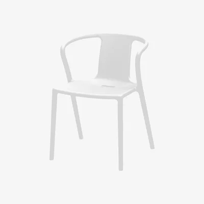 Made in Design Air-Armchair Stackable armchair - Polypropylene by Magis White