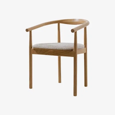 Made in Design Contour Armchair natural wood - COLORTHERAPIS