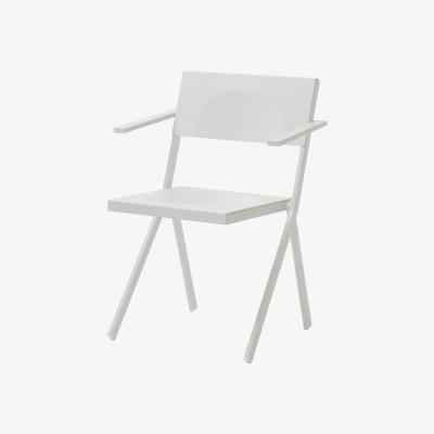 Made in Design Mia Stackable armchair - Metal by Emu White